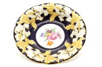 Lot 376 - A large Meissen plate