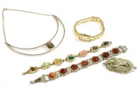 Lot 125 - A ladies gold plated Rotary quartz bracelet watch