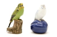 Lot 260 - Two Copenhagen budgerigars