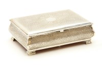Lot 210A - A Pakistan silver box