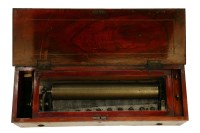 Lot 365 - An eight air musical box
