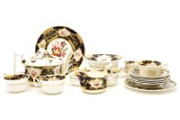 Lot 347 - A 19th century Ridgeway pottery tea service