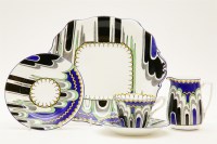 Lot 340 - A quantity of Art Deco Adderley Ware tea wares