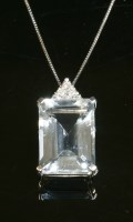 Lot 358 - An Italian white gold