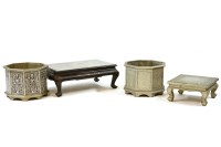 Lot 488 - Two modern octagonal planters