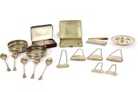 Lot 58 - Silver items