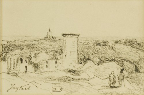 Lot 387 - Johan Barthold Jongkind (Dutch, 1819-1891)