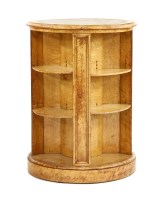 Lot 900 - A William IV maplewood circular bookstand