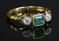 Lot 257 - An 18ct gold