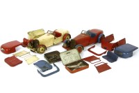 Lot 238 - Two Meccano Clockwork Saloon Cars