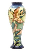 Lot 152 - A Moorcroft 'Lark Rising' vase