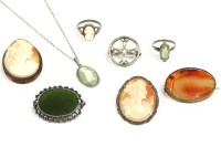 Lot 50 - A silver textured 'zodiac Leo' pendant
