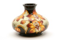 Lot 176 - A Moorcroft trial 'Portlet Bay' vase