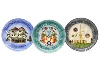 Lot 237 - Three Moorcroft plates