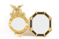 Lot 478 - A Regency design and gilt-wood wall mirror