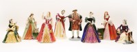 Lot 213 - A group of Royal Doulton porcelain figures