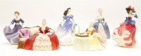 Lot 281 - A Royal Doulton porcelain figure 'Belle of the ball'