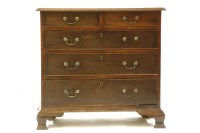 Lot 445 - A George III chest