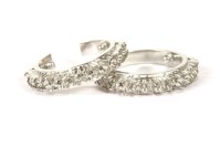 Lot 29 - Two white gold vacant ring mounts