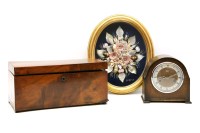 Lot 287 - A George III mahogany tea caddy