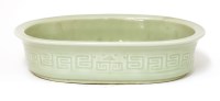 Lot 79 - A Chinese porcelain narcissus planter