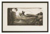 Lot 540 - Lin Jun
NOON
A woodblock print on paper