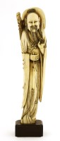Lot 476 - A Japanese ivory figure