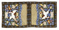 Lot 545 - A pair of Chinese rank badges