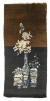 Lot 378 - A Chinese pictorial rug