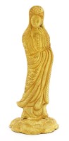 Lot 271 - A Chinese gold Guanyin