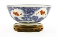 Lot 60 - A Chinese blue and white bowl
