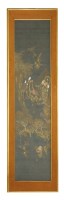 Lot 388 - A pair of Chinese hanging scrolls