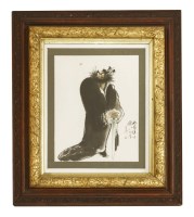 Lot 612 - A Chinese gouache painting