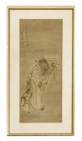Lot 400 - A Chinese gouache picture