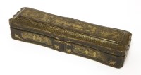 Lot 340 - A Chinese Canton ivory brisé fan