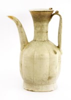 Lot 4 - A Chinese qingbai ware ewer and cover