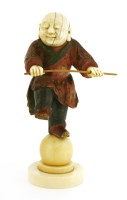 Lot 490 - A Japanese figure