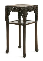 Lot 689 - A Chinese vase stand