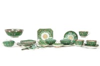 Lot 414 - A collection of Chinese porcelain tea service
