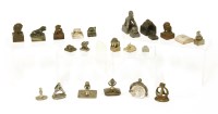 Lot 338 - A collection of eighteen Chinese seals