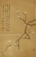 Lot 583 - A collection of four Chinese hanging scrolls