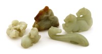 Lot 589 - A collection of Chinese jades