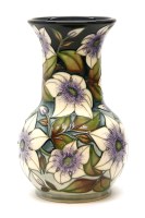 Lot 325 - A Moorcroft 'Sophie' trial vase