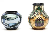 Lot 316 - A Moorcroft 'Knypersley' vase