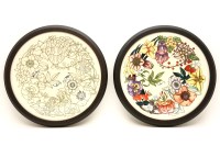 Lot 301 - A Moorcroft trial carousel charger