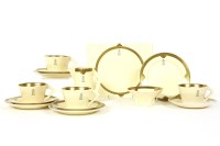Lot 344 - A Clarice Cliff part tea set