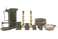 Lot 389 - Metalwares including