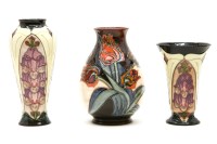 Lot 434 - A Moorcroft Tulip vase