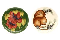 Lot 477 - Two Moorcroft year plates