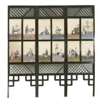 Lot 411 - A collection of twelve Chinese pith paper paintings